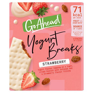McVities Go Ahead Yogurt Breaks Strawberry
