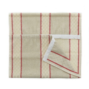 Striped Kitchen Poppered Aga Towel