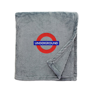 Luxury Cotton Bath Towel with London Underground Embroidered Logo