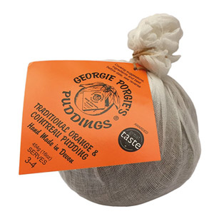 Georgie Porgies Puddings Traditional Orange & Cointreau Christmas Pudding