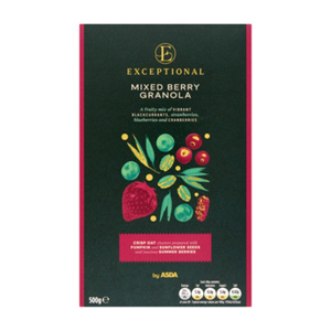 Exceptional By Asda Mixed Berry Granola