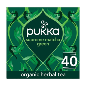 Pukka Organic Supreme Matcha Green Herbal Tea Bags x40