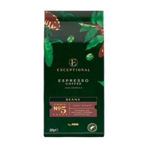 Exceptional By Asda Espresso Coffee Beans