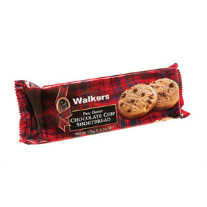 Walkers Pure Butter Chocolate Chip Shortbread