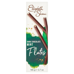 Elizabeth Shaw Dark Chocolate Mint Flutes
