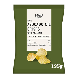 Marks and Spencer Avocado Oil Crisps With Mediterranean Sea Salt