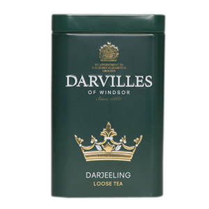 Darvilles Of Windsor Darjeeling Loose Tea Caddy