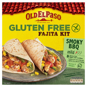 Old El Paso Gluten Free Fajita Kit Smokey BBQ