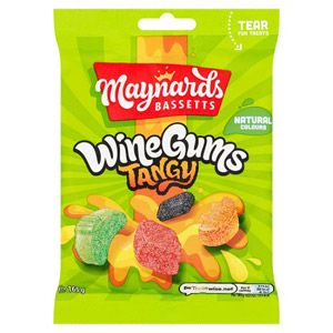 Maynards Bassetts Wine Gums Tangy