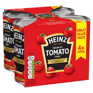 Heinz Cream Of Tomato Soup 4 Pack