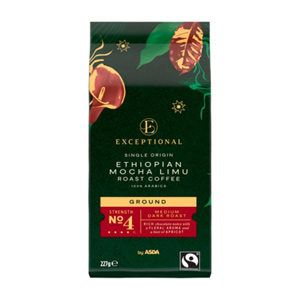 Exceptional By Asda Ethiopian Mocha Limu Roast Coffee