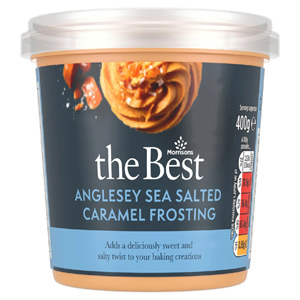 Morrisons The Best Anglesey Sea Salted Caramel Frosting