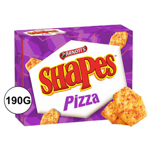 Arnott's Shapes Pizza Snack Crackers