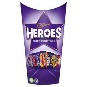 Cadbury Heroes Carton