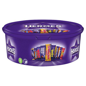 Cadbury Heroes Tub