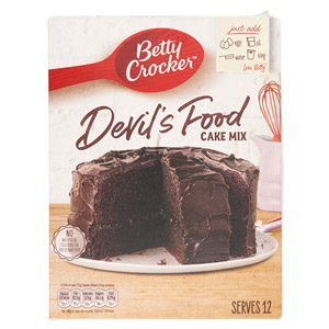 Betty Crocker Devils Food Cake Mix