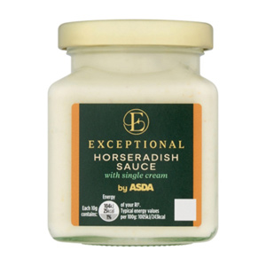 Exceptional By Asda Horseradish Sauce With Single Cream