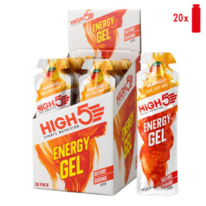 High5 Mango Energy Gel 20 Pack