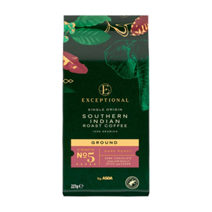 Exceptional By Asda Southern Indian Roast Ground Coffee