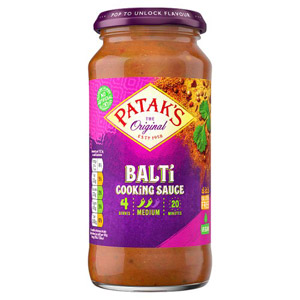 Pataks Medium Balti Sauce Jar