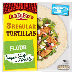Old El Paso 8 Flour Tortillas