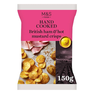 Marks and Spencer Ham & Hot Mustard Crisps