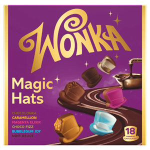 Wonka Chocolate Magic Hats Mixed Box