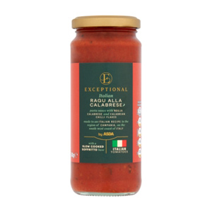 Exceptional By Asda Italian Ragu Alla Calabrese Sauce