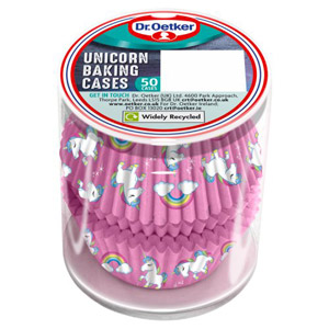 Dr Oetker Unicorn 50 Baking Cases