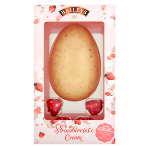 Baileys Strawberries and Cream Egg with Chocs