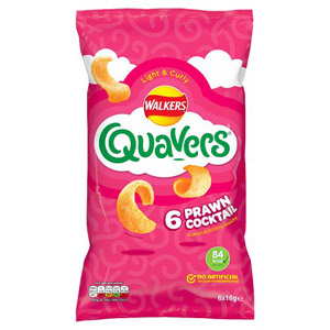 Quavers Prawn Cocktail 6pk