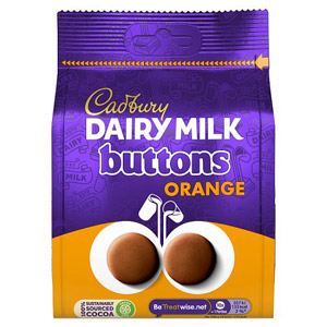Cadbury Orange Buttons