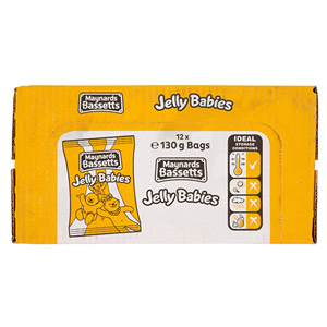 Maynards Bassetts Jelly Babies 12 x 130g