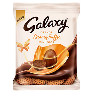 Galaxy Creamy Orange Truffles Mini Eggs