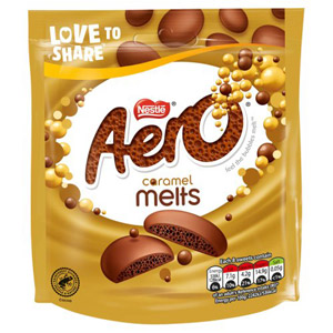 Aero Melts Caramel Pouch