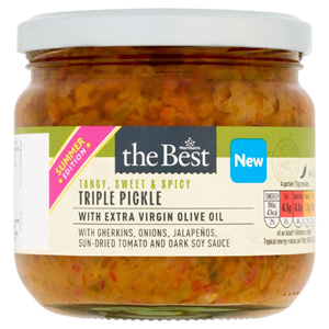 Morrisons The Best Triple Pickle With Extra Virgin Olive Oil