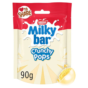 Milkybar Crunchy Pops Pouch