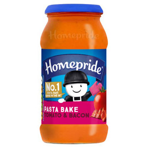 Homepride Pasta Bake Creamy Tomato & Bacon