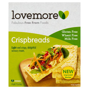 Lovemore Gluten Free Crispbread