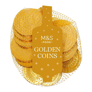Marks and Spencer Milk Chocolate Golden Coins