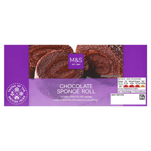 Marks and Spencer Chocolate Sponge Roll