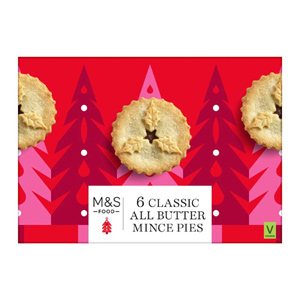 Marks and Spencer Classic All Butter Mince Pies