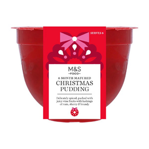 Marks and Spencer Christmas Pudding 6 Month Matured Large