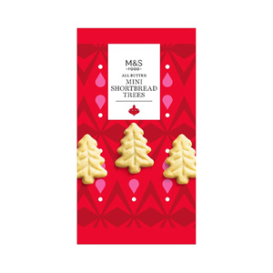 Marks and Spencer All Butter Mini Shortbread Trees