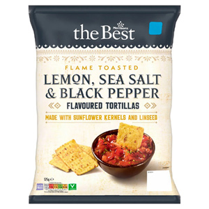 Morrisons The Best Salt, Lemon & Pepper Tortilla Chips