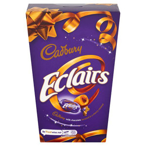 Cadbury Chocolate Eclairs Carton