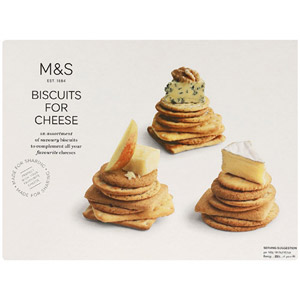 Marks and Spencer Biscuits For Cheese Selection