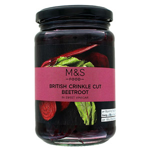 Marks and Spencer Crinkle Cut Beetroot