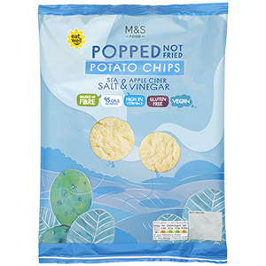 Marks and Spencer Popped Chips Sea Salt & Vinegar