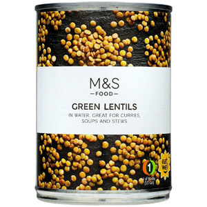 Marks and Spencer Green Lentils